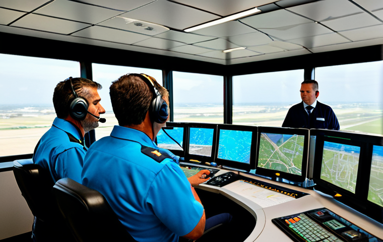 항공교통관제 업무 중 혼란 상황 대처법 - Stress Management Technique**

"An air traffic controller, fully clothed and in a calm setting (e.g....
