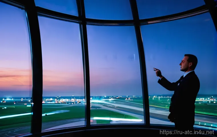 항공교통관제사의 연봉 비교  국내 vs 해외 - **A modern air traffic control center in Russia (e.g., Moscow).**
    *   **Prompt:** A wide, cinema...