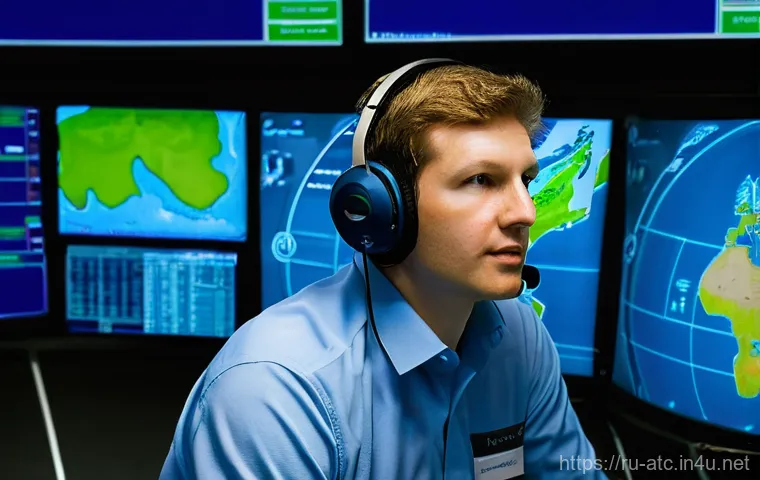 항공교통관제사 필기시험 기출문제 분석 - **Prompt 2: Air Traffic Controller in Action during Moderate Weather**
    A dynamic, professional s...